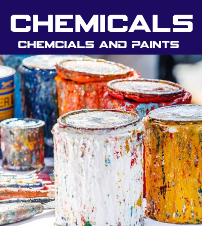 chemicals and paints